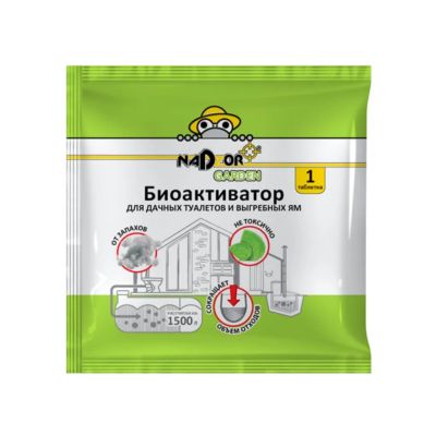 Лот: 24100724. Фото: 1. Биоактиватор универсальный, Nadzor... Дачные туалеты
