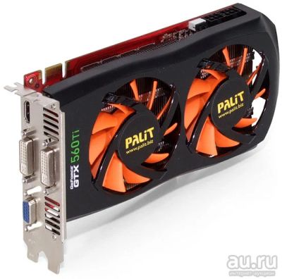 Лот: 8322004. Фото: 1. Palit GeForce GTX 560 Ti Sonic. Видеокарты