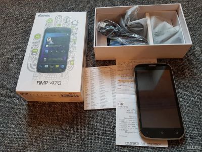 Лот: 8898648. Фото: 1. Смартфон Ritmix RMP-470. На гарантии... Смартфоны