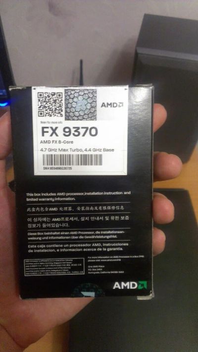 Лот: 4985162. Фото: 1. Процессор AMD X8 FX-9370 4400MHz... Процессоры