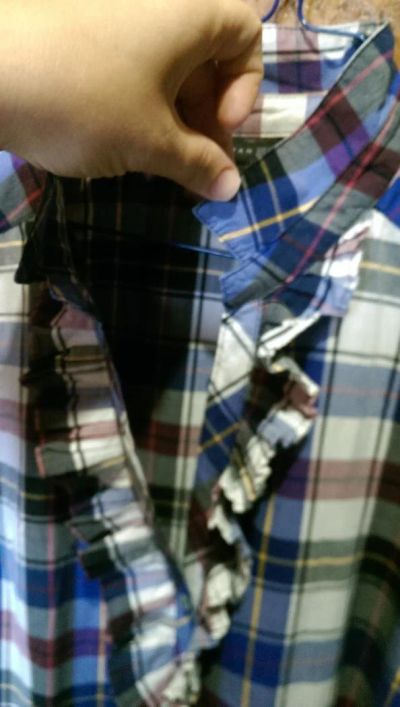 Лот: 9997441. Фото: 1. рубашка Zara XL. Блузы, рубашки, водолазки
