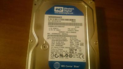 Лот: 9041129. Фото: 1. Жесткий диск 500gb 500гб Western... Жёсткие диски (HDD)