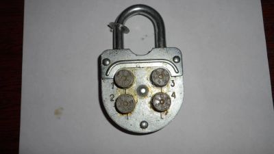 Лот: 6890165. Фото: 1. Замок навесной кодовый. Замки