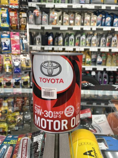 Лот: 17788357. Фото: 1. Масло моторное Toyota 5W-30 SN... Масла, жидкости