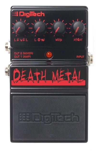 Лот: 3576897. Фото: 1. Педаль дисторшн Digitech Death... Аксессуары, комплектующие