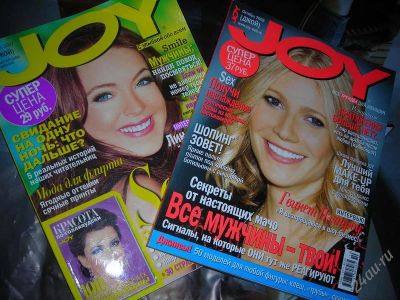 Лот: 1378777. Фото: 1. Журналы "JOY", 2 одним лотом. Красота и мода
