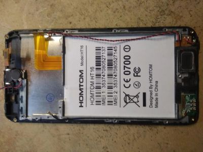 Лот: 11482938. Фото: 1. Homtom HT16 Дисплей + Тачскрин... Дисплеи, дисплейные модули, тачскрины