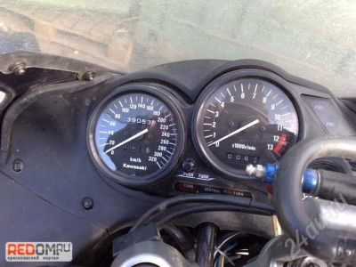 Лот: 390645. Фото: 1. kawasaki zzr 1100 аварийный!продам... Мотоциклы