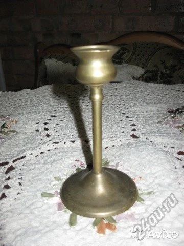 Лот: 5975154. Фото: 1. Подсвечник бронза 1940 гг Германия. Подсвечники, канделябры