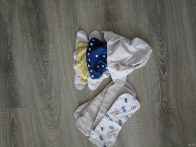 Лот: 13152474. Фото: 1. Много разовые подгузники с вкадышами. Нижнее белье