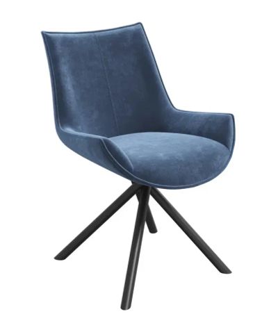 Лот: 24928344. Фото: 1. Стул ACE 360 (Синий Brendy Classik... Столы, стулья, обеденные группы