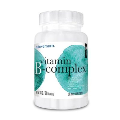 Лот: 9588969. Фото: 1. B-complex 60 таб PurePro (Витамины... Спортивное питание, витамины