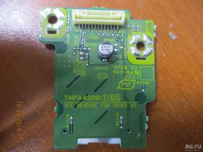 Лот: 14928349. Фото: 1. Panasonic P GS Board tnpa4308... Запчасти для телевизоров, видеотехники, аудиотехники