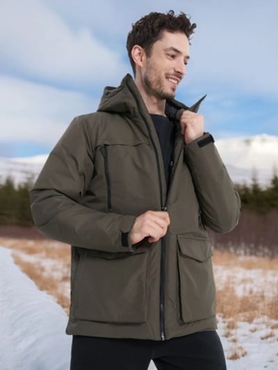 Лот: 25550890. Фото: 1. Куртка утепленная мужская Outventure... Легкие куртки, толстовки