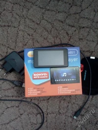Лот: 1050405. Фото: 1. MP3 плеер Digma MP851 8GB. Плееры