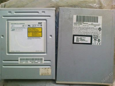 Лот: 1232217. Фото: 1. Два мёртвых оптических привода... Приводы CD, DVD, BR, FDD