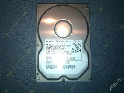 Лот: 2126557. Фото: 1. hdd 82.3 gb ide hitachi <hds722580vlat20... Жёсткие диски (HDD)