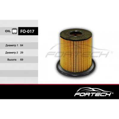 Лот: 16115029. Фото: 1. FO-017 FORTECH Ф\ масл\катр\9662282580... Другое (автозапчасти)