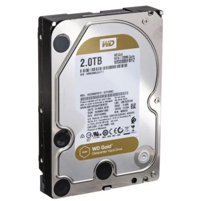 Лот: 21438384. Фото: 1. Жесткий диск WD 2TB GOLD 3,5... Жёсткие диски