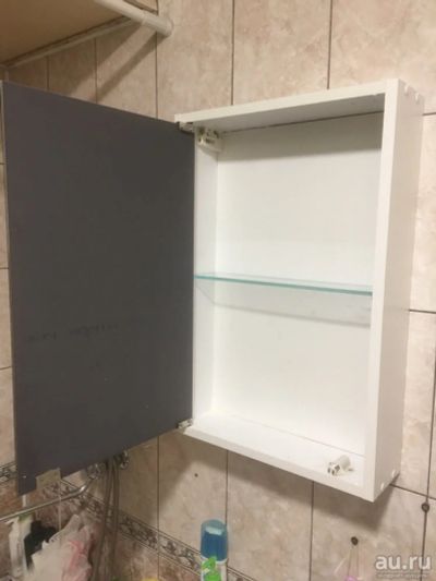 Лот: 13574802. Фото: 1. Шкаф с зеркалом для ванной. Мебель для ванной комнаты