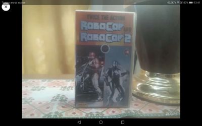Лот: 20872425. Фото: 1. Видеокассеты Робокоп (Robocop... Видеозаписи, фильмы