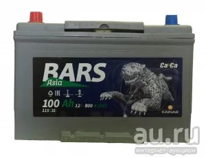 Лот: 13288392. Фото: 1. Аккумулятор БАРС 115D31R 100 А... Аккумуляторы