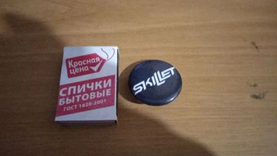 Лот: 20411538. Фото: 1. Значок SkiLLeT. Сувенирные