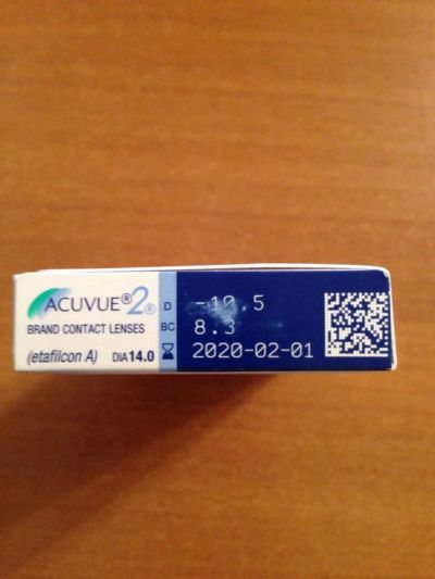 Лот: 8613666. Фото: 1. Acuvue2, 6 линз на -10.50 до 01... Контактные линзы
