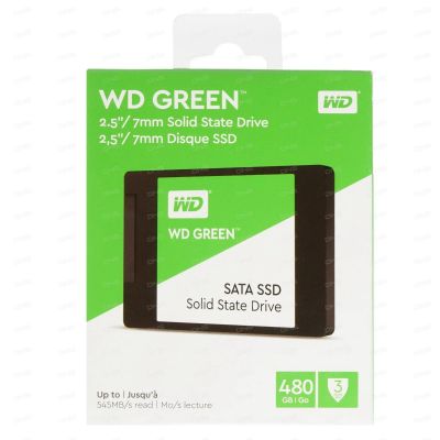 Лот: 15388651. Фото: 1. Накопитель SSD 480 ГБ WD Green... SSD-накопители