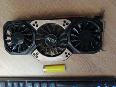 Лот: 22838603. Фото: 1. Nvidia GeForce GTX 770. Видеокарты