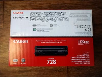 Лот: 14500711. Фото: 1. Картридж Canon 728. Картриджи, расходные материалы