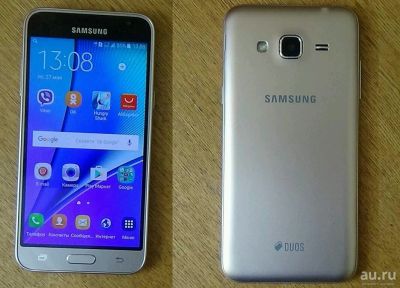 Лот: 13274367. Фото: 1. Samsung j3 2016 на 8 гиг. Обменяю... Смартфоны