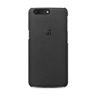 Лот: 10500277. Фото: 1. Чехол для OnePlus 5 Черный Песчаник... Чехлы, бамперы