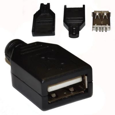Лот: 12645546. Фото: 1. Гнездо USB под пайку. Другое (смартфоны, связь, навигация)