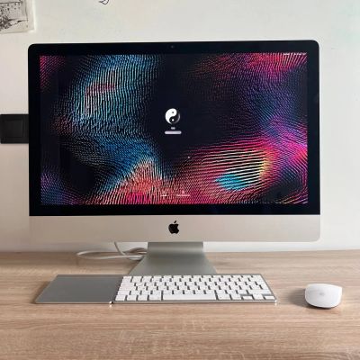 Лот: 20425336. Фото: 1. iMac (Retina 5K, 27 дюймов, конец... Моноблоки