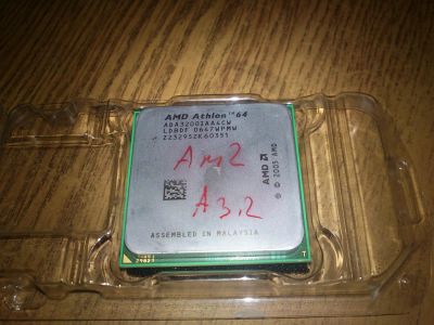 Лот: 5404458. Фото: 1. Процессор AMD Athlon 64 3200+. Процессоры