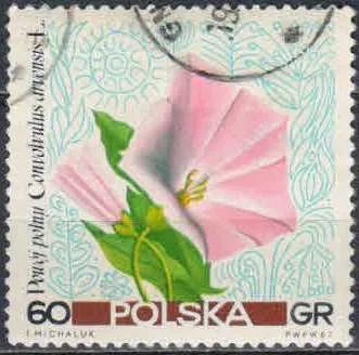 Лот: 21505828. Фото: 1. 1967. Польша. Пастбищные цветы... Марки