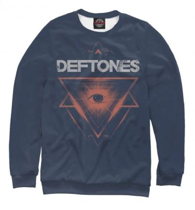 Лот: 11295313. Фото: 1. Мужской свитшот Deftones. Свитеры, толстовки, худи