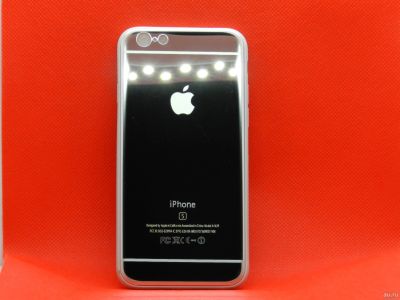 Лот: 13244268. Фото: 1. Чехол зеркало IPhone 6 (серебро... Чехлы, бамперы