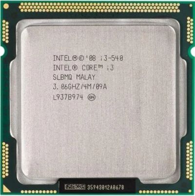 Лот: 11888774. Фото: 1. Intel core i3-540 2x4 3.06GHz... Процессоры