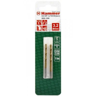 Лот: 13165854. Фото: 1. Сверло по металлу HAMMER DR MT... Расходные материалы, сменные насадки