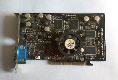 Лот: 3601133. Фото: 1. AGP GeForce Titanium. Видеокарты
