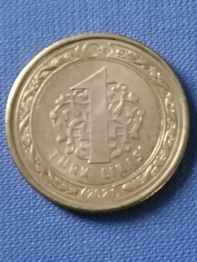 Лот: 23526365. Фото: 1. 1 лира Турция 2021 год. Европа