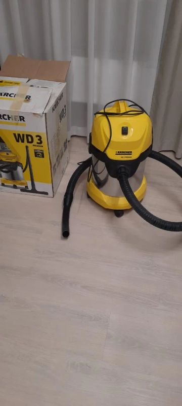 Лот: 25551423. Фото: 1. Пылесос karcher. Пылесосы, паровые швабры