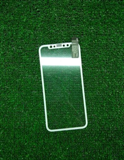 Лот: 11206199. Фото: 1. Защитное стекло 3D iPhone X+наклейка... Защитные стёкла, защитные плёнки