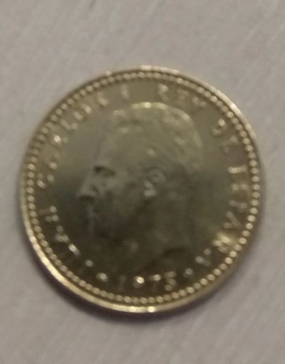 Лот: 19264582. Фото: 1. Испания 1 песета 1975г. Европа