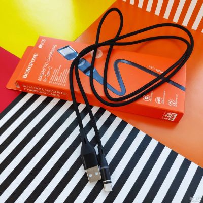 Лот: 17004200. Фото: 1. Кабель USB - Type-C Borofone BU16... Зарядные устройства, блоки питания, адаптеры сетевые для смартфонов