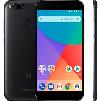 Лот: 14356567. Фото: 1. Новый Xiaomi mi a1 4/64 Black... Смартфоны