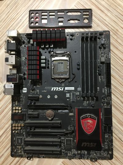 Лот: 18409094. Фото: 1. Материнская плата MSI H97 Gaming... Материнские платы