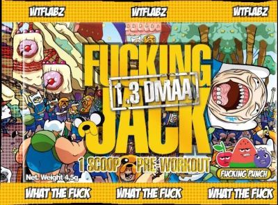 Лот: 9743934. Фото: 1. Fucking Jack 1 порция WTF Labz... Спортивное питание, витамины